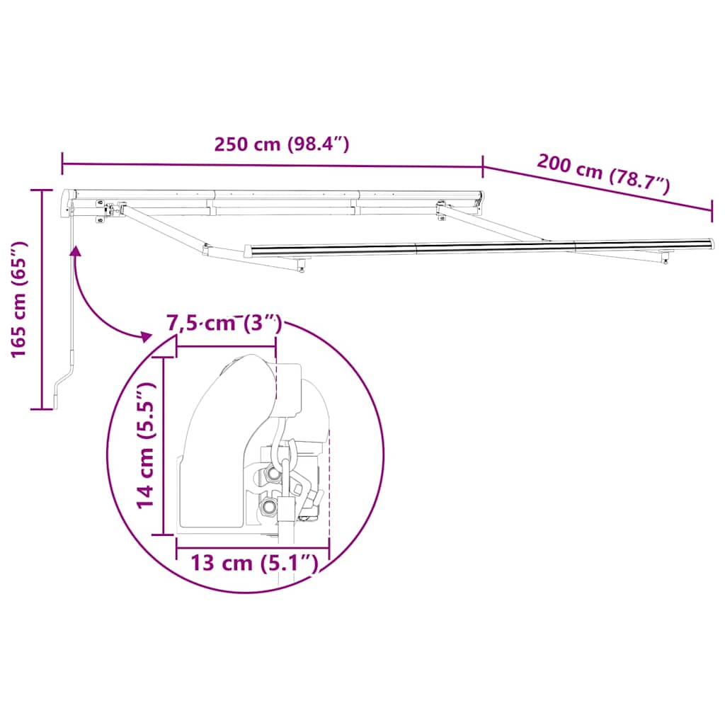 Markiseramme Metal - Billede 10