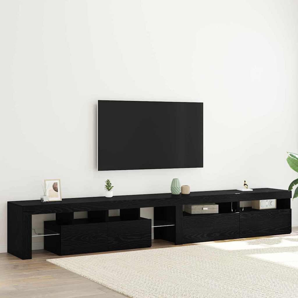 TV-skab Sort Eg Konstrueret Træ - Variant 3332493