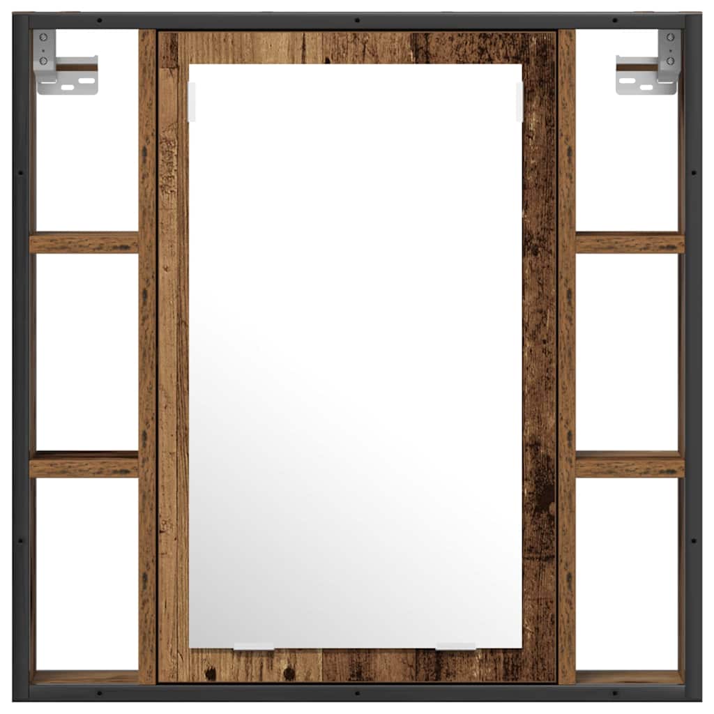 Badeværelsesmøbel Sæt Med Hylde 2 Pcs Brun 60 X 30 X 60 Cm - Billede 8