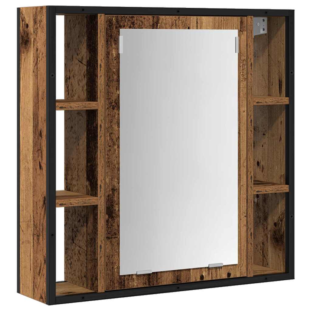 Badeværelsesmøbel Sæt Med Hylde 2 Pcs Brun 60 X 30 X 60 Cm - Billede 5