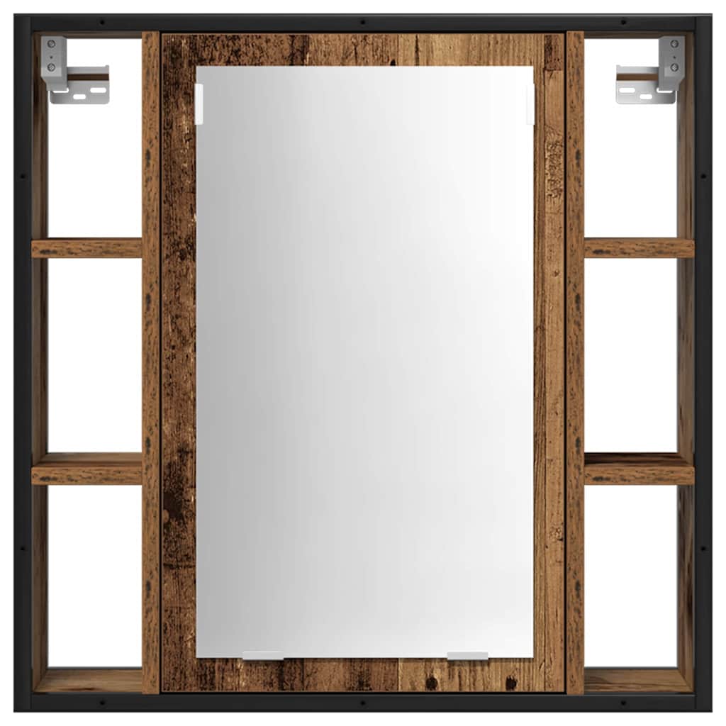 Badeværelsesmøbel Sæt Med Hylde 2 Pcs Brun 60 X 30 X 60 Cm - Billede 7