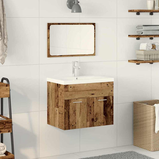 Sæt Andet Gammelt Træ 60 X 38.5 X 46 Cm Konstrueret Træ - Hovedbillede