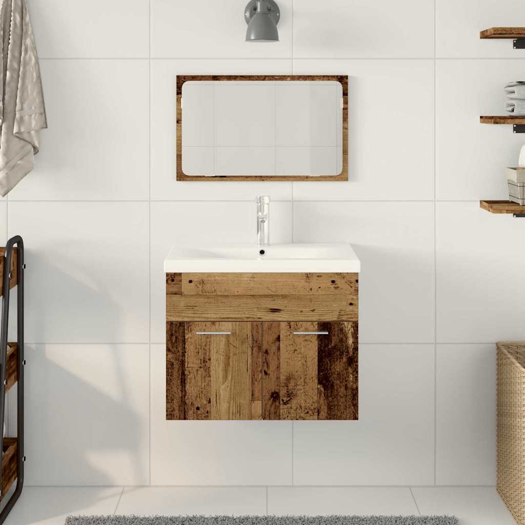 Sæt Andet Gammelt Træ 60 X 38.5 X 46 Cm Konstrueret Træ - Billede 4