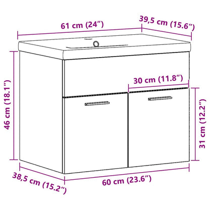 Sæt Andet Gammelt Træ 60 X 38.5 X 46 Cm Konstrueret Træ - Billede 12
