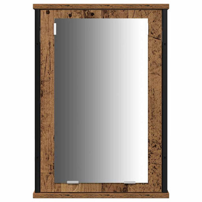 Badeværelsesmøbel Sæt 3 Pcs Gammelt Træ 33 X 33 X 185.5 Cm - Billede 8