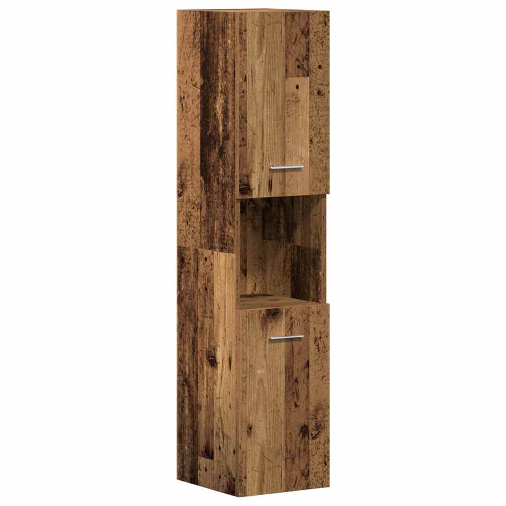 Badeværelsesmøbel Sæt 4 Pcs Gammelt Træ 41 X 38.5 X 46 Cm - Billede 5
