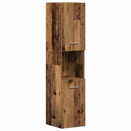 Badeværelsesmøbel Sæt 4 Pcs Gammelt Træ 41 X 38.5 X 46 Cm - Billede 5