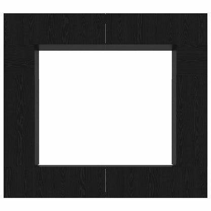 Tv-møbelsæt 8 Pcs Sort Eg 100 X 30 X 30 Cm Konstrueret Træ - Billede 8