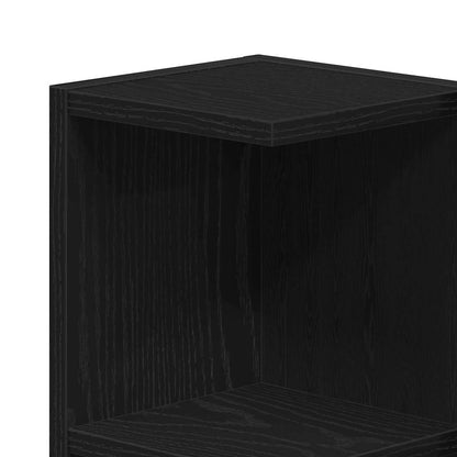 Badeværelsesmøbel Sæt Med Hylde 3 Pcs Sort 30 X 30 X 99,5 Cm - Billede 12