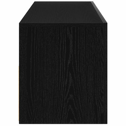 Natskab Sort Eg 60 X 35 X 40 Cm Konstrueret Træ - Billede 9