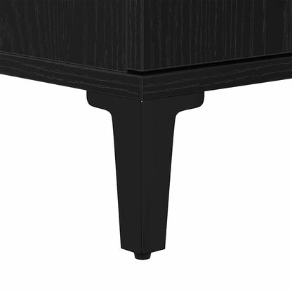 Badeværelsesmøbel Sæt Med Skuffe 3 Pcs Sort 30 X 30 X 180 Cm - Billede 11