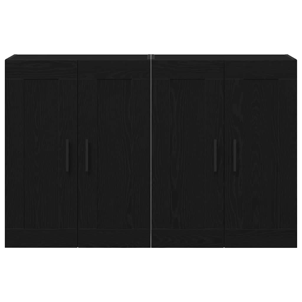 Væghængt Skab Vægmonteret 2 Pcs Gammelt Træ 160 X 34 X 90 Cm - Billede 2