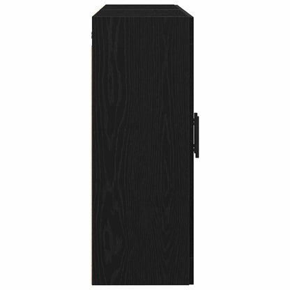 Væghængt Skab Vægmonteret 2 Pcs Gammelt Træ 160 X 34 X 90 Cm - Billede 4