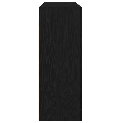 Væghængt Skab 2 Pcs Artisan Eg 160 X 34 X 90 Cm Konstrueret Træ - Billede 6