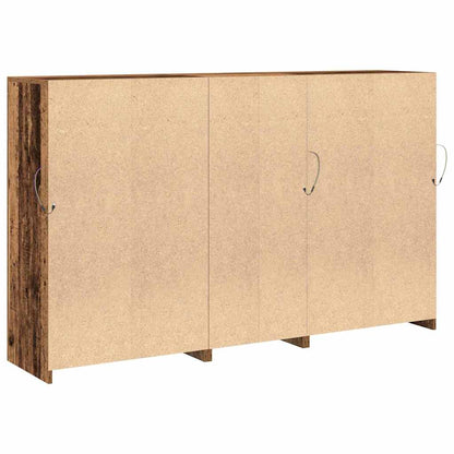 Sideboard Gammelt Træ 162 X 37 X 100 Cm Konstrueret Træ - Billede 9