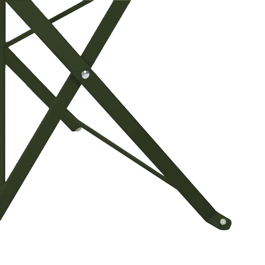 Have Sammenslåelig Stol 2 Dele 42 X 46 X 82cm Metal - Billede 8