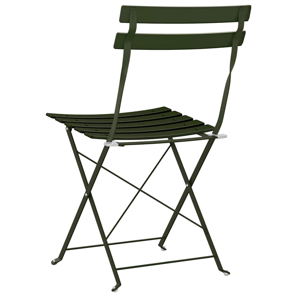 Have Sammenslåelig Stol 2 Dele 42 X 46 X 82cm Metal - Billede 7