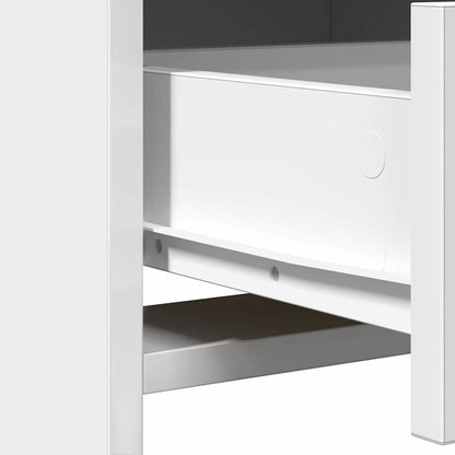 Highboard 40 X 41 X 135 Cm Konstrueret Træ - Billede 10