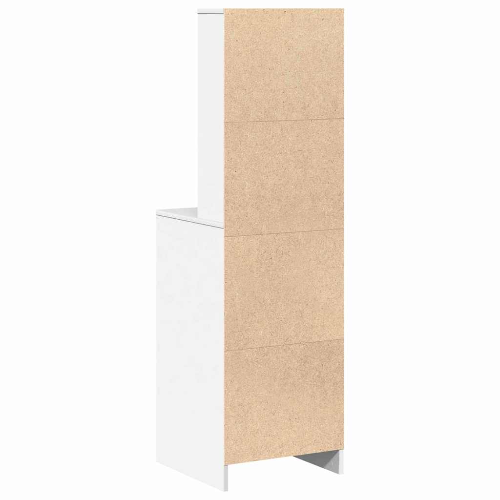 Highboard 40 X 41 X 135 Cm Konstrueret Træ - Billede 8