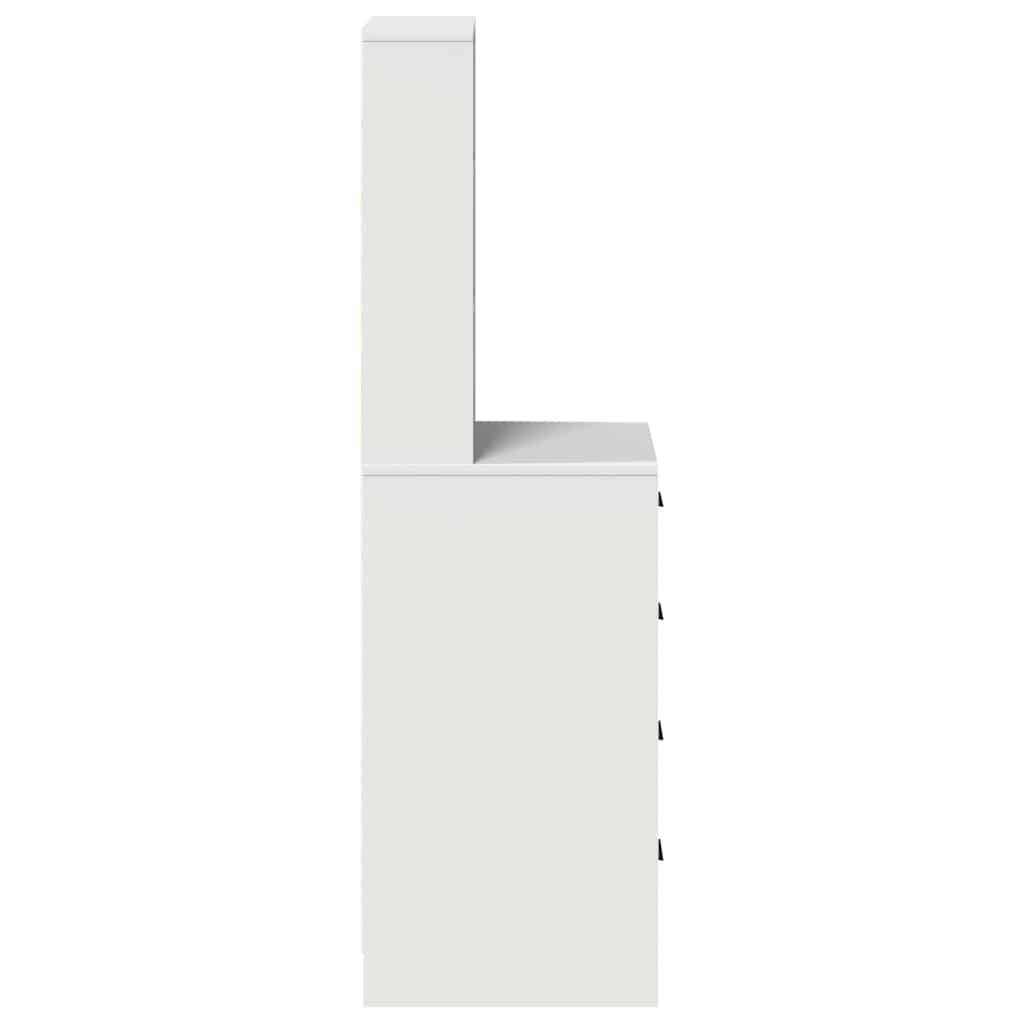 Highboard 40 X 41 X 135 Cm Konstrueret Træ - Billede 7