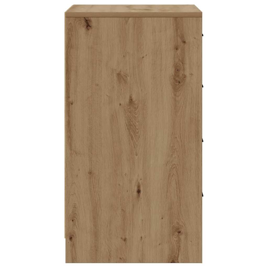 Sideboard 40 X 41 X 75 Cm Konstrueret Træ - Billede 7