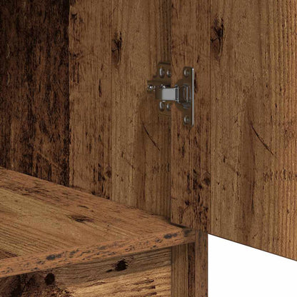 Sideboard 40 X 40.5 X 75 Cm Konstrueret Træ - Billede 10