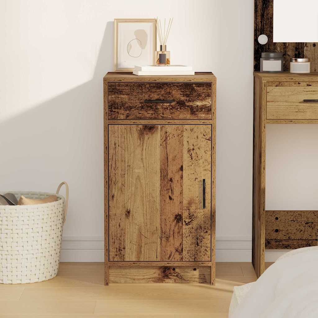 Sideboard 40 X 40.5 X 75 Cm Konstrueret Træ - Billede 4