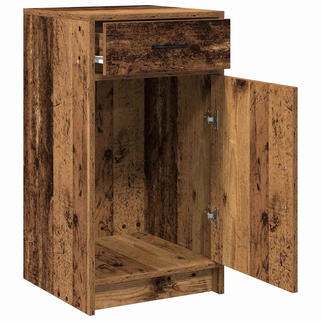 Sideboard 40 X 40.5 X 75 Cm Konstrueret Træ - Billede 5