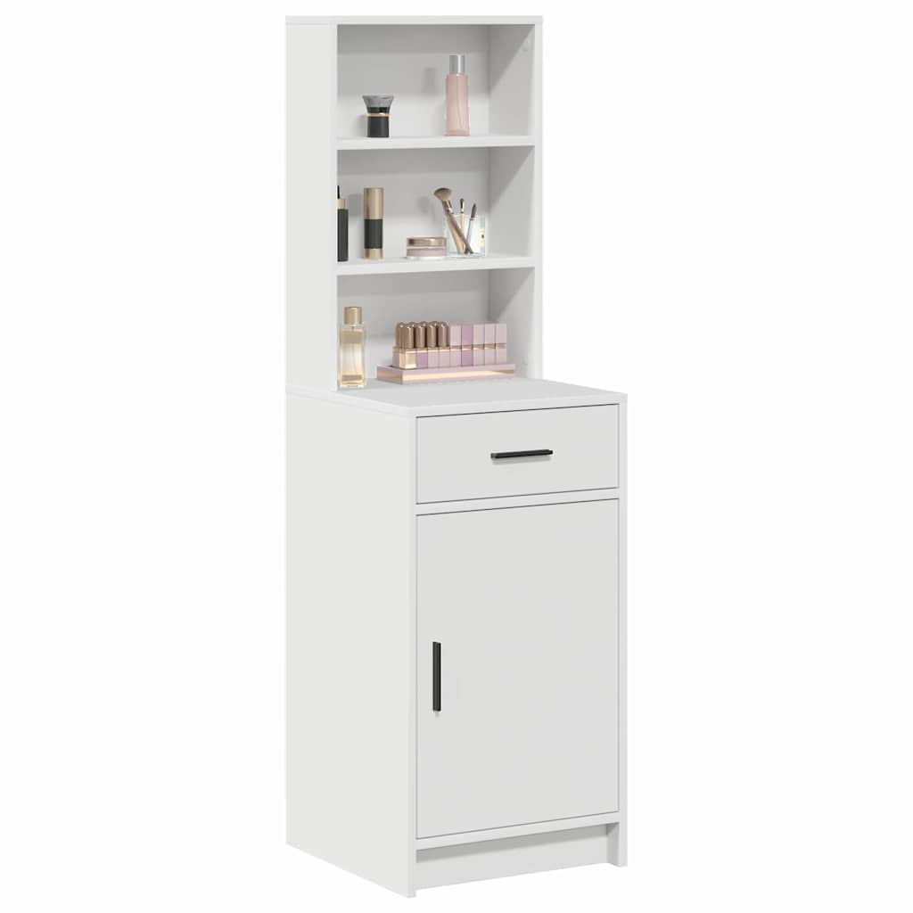 Highboard 41 X 40 X 135 Cm Konstrueret Træ - Billede 3