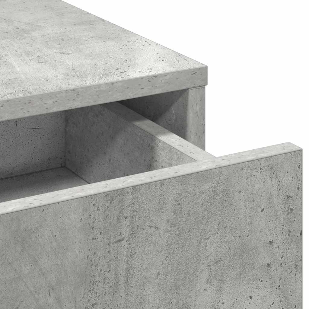 Klædeskab Beton Konstrueret Træ - Billede 8