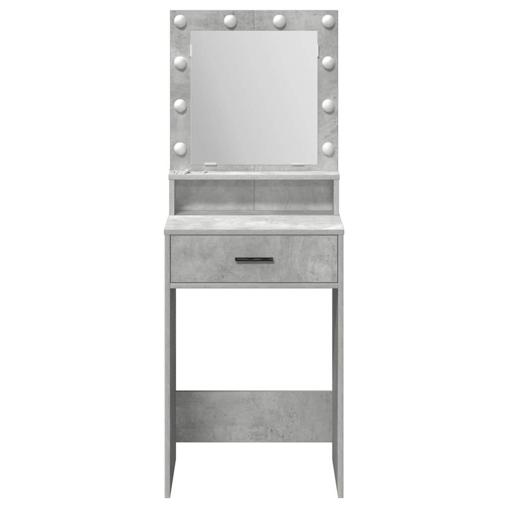 Klædeskab Beton Konstrueret Træ - Billede 5