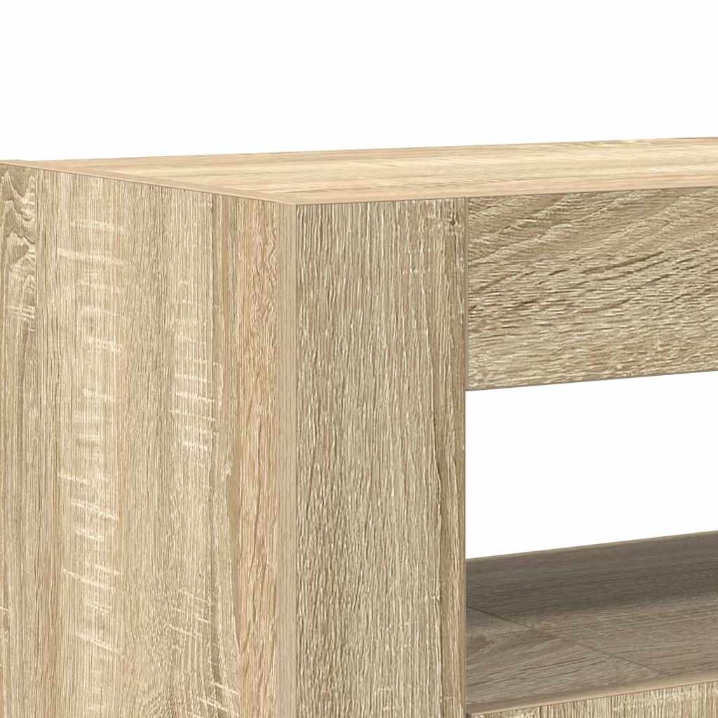 Sideboard Sonoma-eg 116 X 30 X 75 Cm Konstrueret Træ - Billede 10
