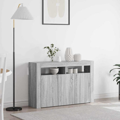 Sideboard 116 X 30 X 75 Cm Konstrueret Træ - Variant 3333881
