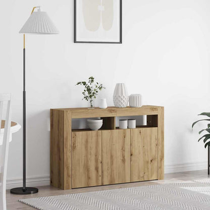 Sideboard Artisan Eg 116 X 30 X 75 Cm Konstrueret Træ - Hovedbillede