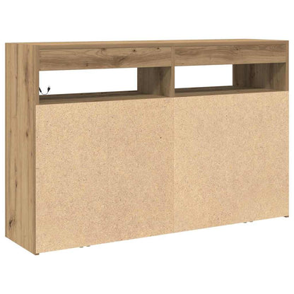 Sideboard Artisan Eg 116 X 30 X 75 Cm Konstrueret Træ - Billede 9