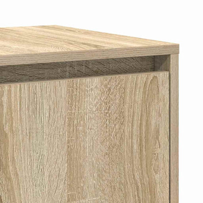 Sideboard Sonoma-eg 135 X 41 X 69 Cm Konstrueret Træ - Billede 9