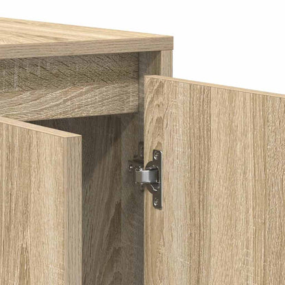 Sideboard Sonoma-eg 135 X 41 X 69 Cm Konstrueret Træ - Billede 10