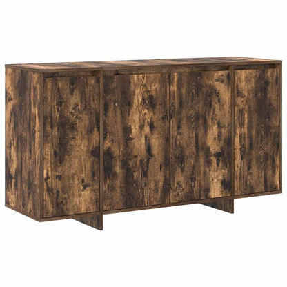 Sideboard Røget Eg 135 X 41 X 69 Cm Konstrueret Træ - Billede 2