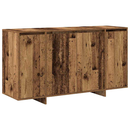 Sideboard Gammelt Træ 135 X 41 X 69 Cm Konstrueret Træ - Billede 2