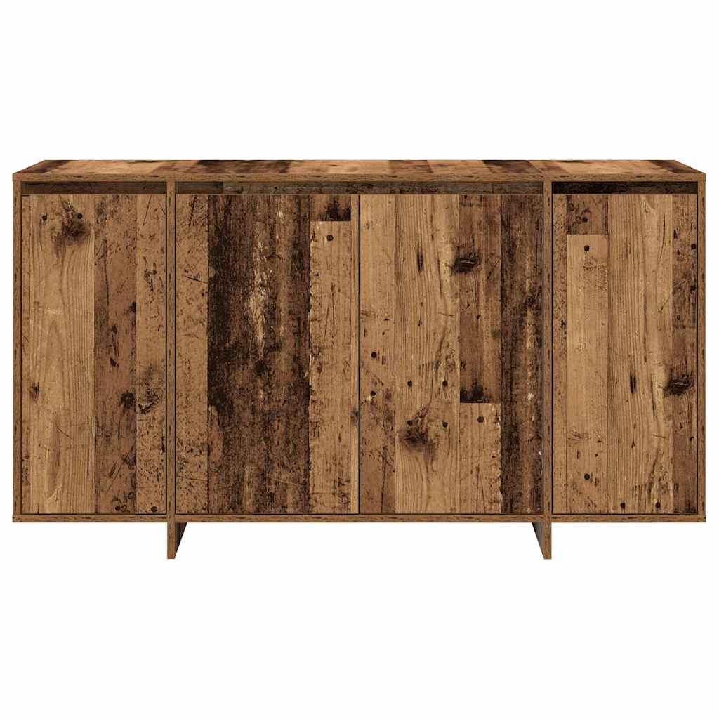 Sideboard Gammelt Træ 135 X 41 X 69 Cm Konstrueret Træ - Billede 6
