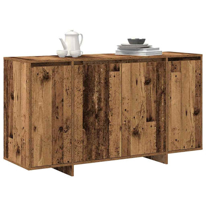 Sideboard Gammelt Træ 135 X 41 X 69 Cm Konstrueret Træ - Billede 3