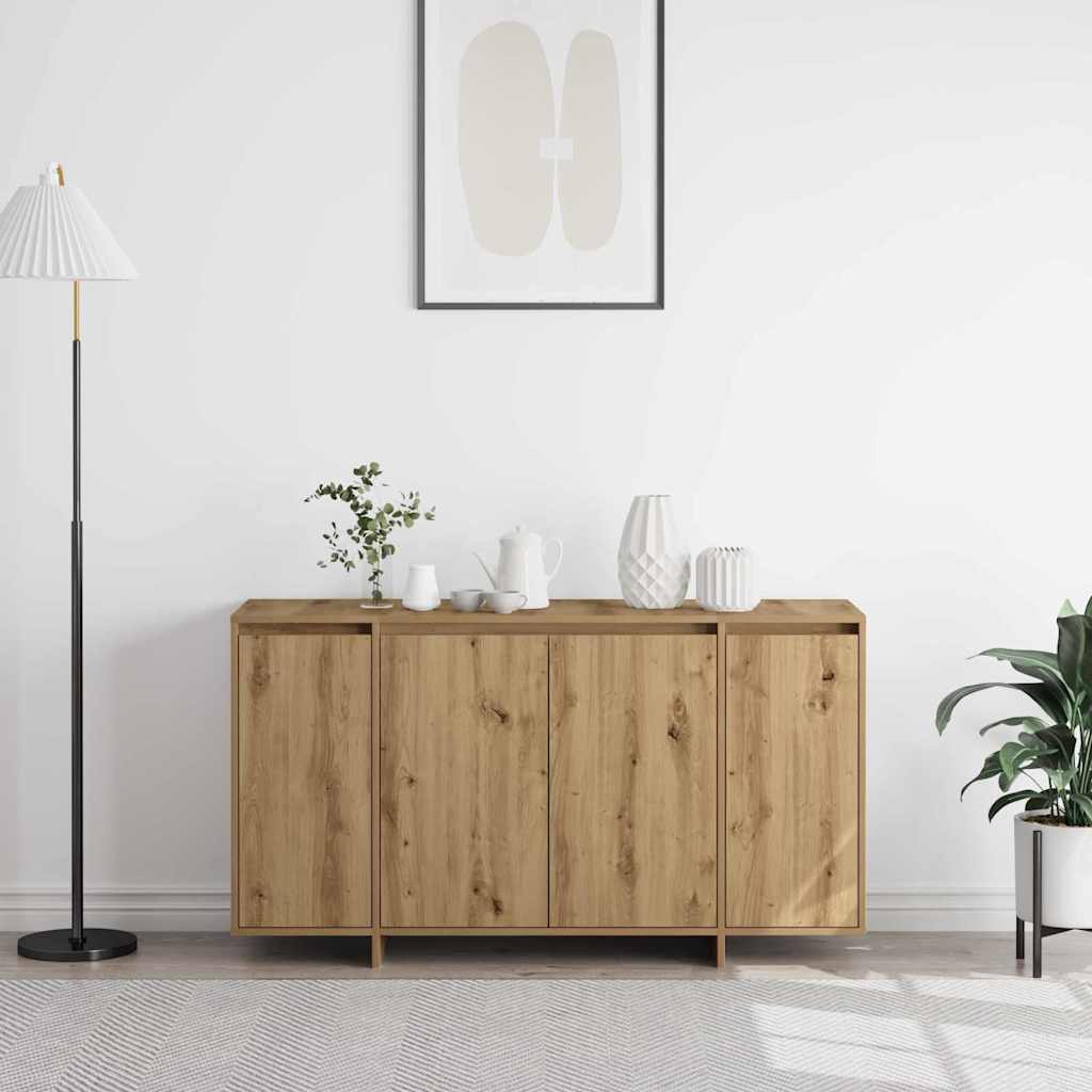 Sideboard Artisan Eg 135 X 41 X 69 Cm Konstrueret Træ - Billede 4