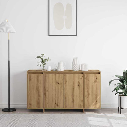 Sideboard Artisan Eg 135 X 41 X 69 Cm Konstrueret Træ - Billede 4