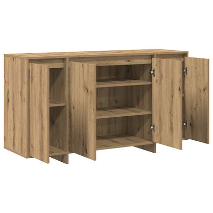 Sideboard Artisan Eg 135 X 41 X 69 Cm Konstrueret Træ - Billede 5