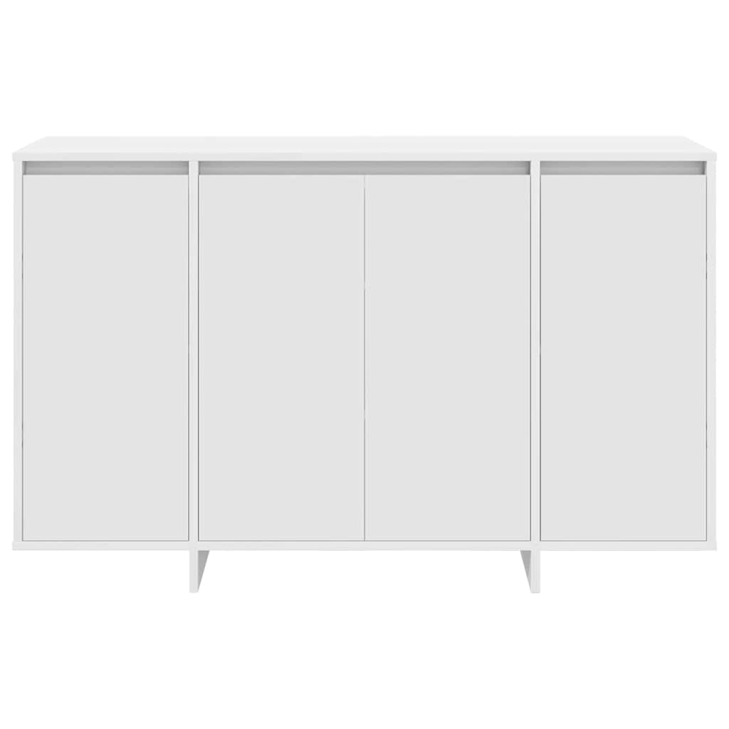 Sideboard Hvid 120 X 41 X 75 Cm Konstrueret Træ - Billede 6