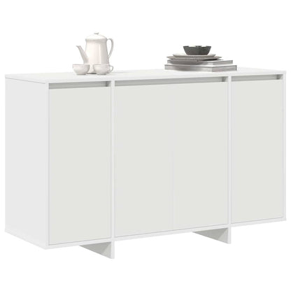Sideboard Hvid 120 X 41 X 75 Cm Konstrueret Træ - Billede 3