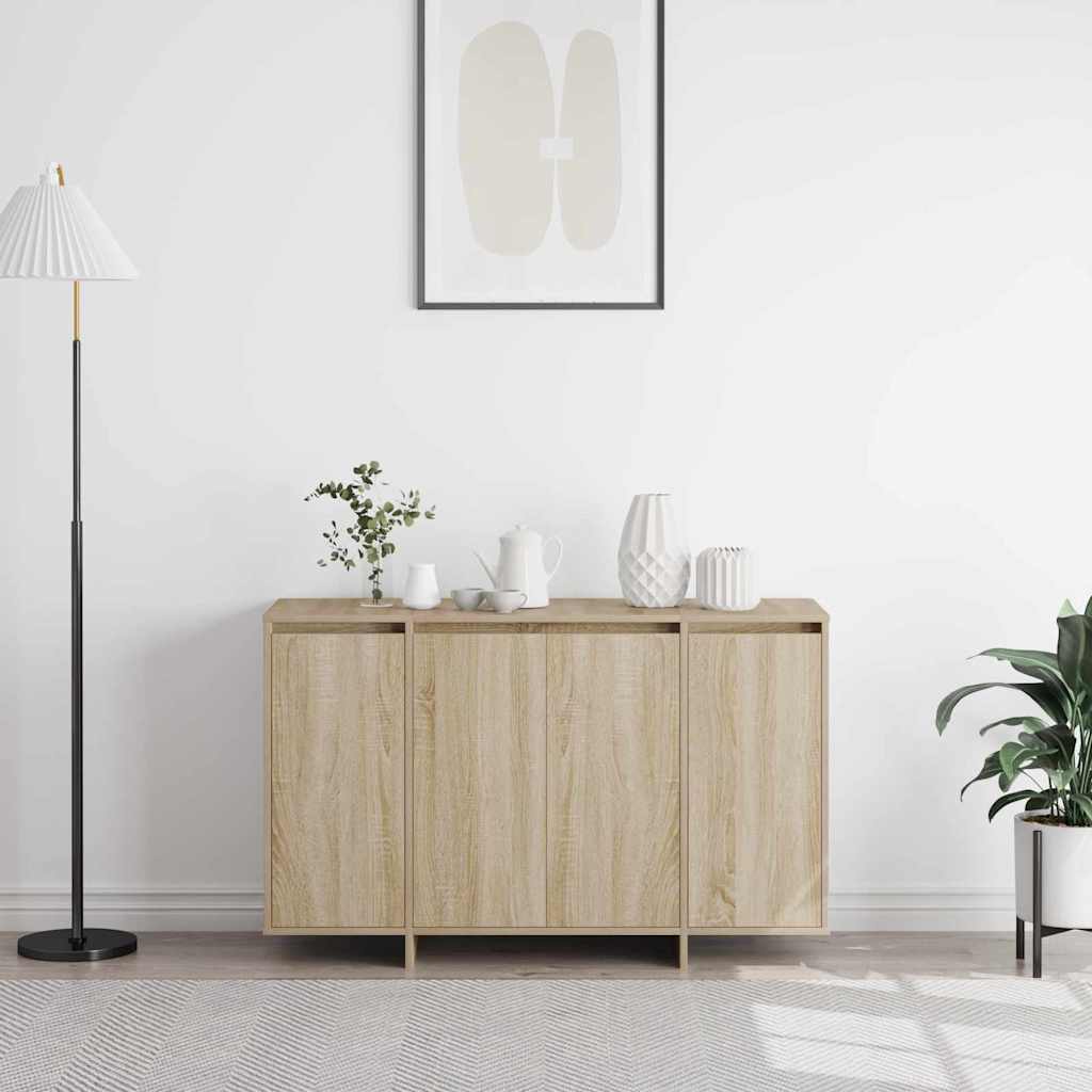 Sideboard Sonoma-eg 120 X 41 X 75 Cm Konstrueret Træ - Billede 4