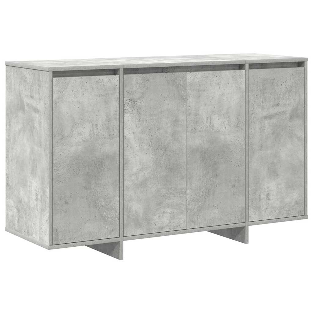 Sideboard Betongrå 120 X 41 X 75 Cm Konstrueret Træ - Billede 2