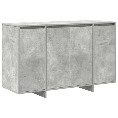 Sideboard Betongrå 120 X 41 X 75 Cm Konstrueret Træ - Billede 2