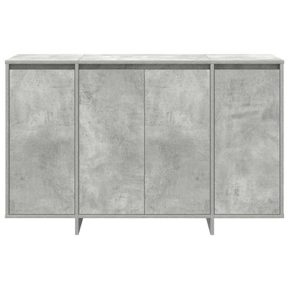 Sideboard Betongrå 120 X 41 X 75 Cm Konstrueret Træ - Billede 6